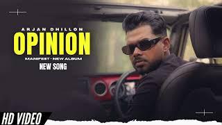 Opinion - Arjan Dhillon New Song  Manifest Arjan Dhillon New Album  New Punjabi Songs