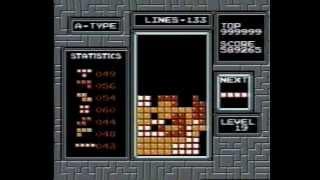 NES Tetris - Back-to-Back 999999