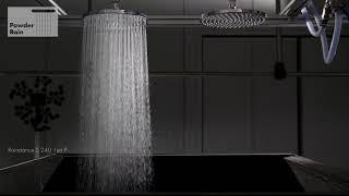 hansgrohe PowderRain Sound Test