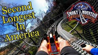 THIS IS INSANE Smoky Mountain Alpine Coaster Second Longest in America