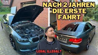 ÜBERLEBT der BMW die 1. RICHTIGE Probefahrt ?  BMW E92 335i GPOWER REBUILD