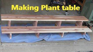 Making plant table