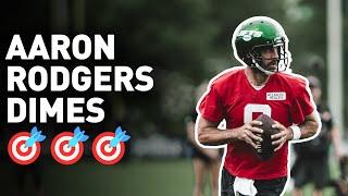 Best Throws From Aaron Rodgers First Jets Training Camp