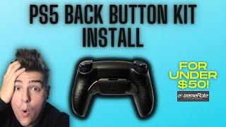 How to Install Extremerate PS5 Controller Back Buttons Paddles