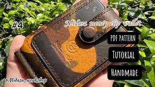 Midasa money clip wallet FREE PDF PATTERN #wallet #handmade #pdf