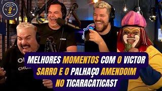 VICTOR SARRO E O PALHAÇO AMENDOIM  MELHORES MOMENTOS