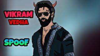 VIKRAM VEDHA TEASER SPOOF  FEAT @krklive krk  HRITHIK ROSHANSAIF ALI KHAN