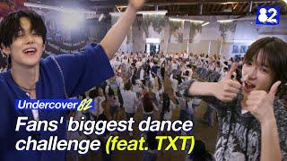 TXT surprise MOA at their dance party  Undercover82  TOMORROW X TOGETHER