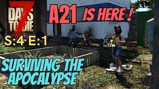 7 Days To Die Gameplay S4 E1 - Surviving The Apocalypse