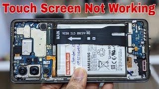 Samsung A53 5g Touch Screen Not Working  Samsung A53 Display Touch Problem Solution