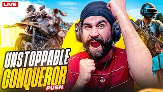 RANK 50 CONQUROR BGMI  BGMI LIVE  GTXPREET PUBG LIVE