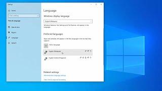 How to reset Keyboard settings to default in Windows 10