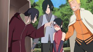 Itachi revives to meet with Sarada Sasuke and naruto to tell his story and face the Otsutsuki clan