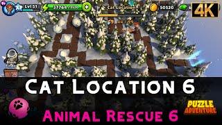 Cat Location 6  Animal Rescue 6  Puzzle Adventure