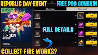 Free Fire Republic Day Event Full Details Republic Day New Event In free Fire #REPUBLICDAY EVENT