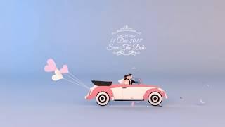 Wedding Invitation Animation Video  Exceed Productions