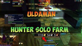 Uldaman Hunter Solo Farm 🟩🟩 Season Of Discovery WoW Classic