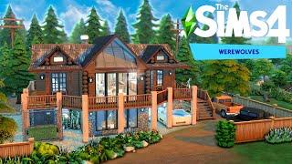 Werewolf Abandoned Luxury Log Cabin Sims 4 Early Access Speed Build - Werewolves Game Pack No CC