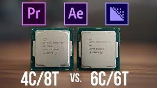 8600K vs 7700K - Better CPU for Adobe Content Creation?