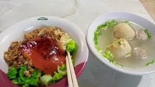 #kulinerlampung Mie ayam pangsit calista bandar lampung lokasi depan korem panjang