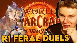 Testing Feral Druid On The War Within Beta R1 DUELS