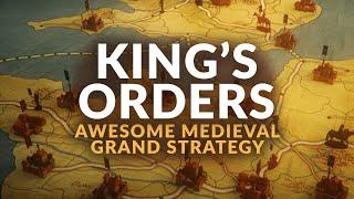 KINGS ORDERS  NEW Medieval Grand Strategy Gameplay & Details - Strategy Game 2023