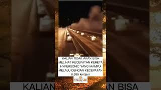 KECEPATAN KERETA HYPERSONIC  Omjeys ID #shorts #shorts #viral #trandingshorts