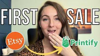 First Sale Now What? What To Do After Your First Sale With Etsy Print On Demand Beginners Guide