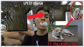 SPEED DESIGN Making a Roblox shirt while faded than a hoe ft. Fulcrums dog 