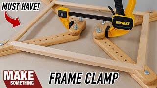 How to make a picture frame clamping jig.