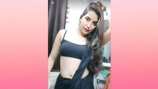 Short Live Dance  Best Black Saree Bollywood  Tango Live India