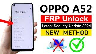 Oppo A52 Gmail Account Bypass  Without Computer NEW METHOD 2024