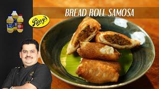 Venkatesh Bhat makes Bread Roll Samosa  evening time snacks  bread pockets