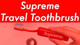 Supreme Toothbrush & Toothpaste #shorts