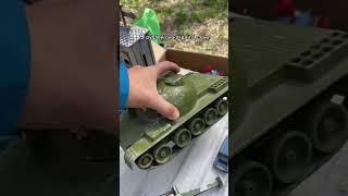 Железный танк из СССР тогда стоил 9руб и сейчас не дешево Помните такую игрушку?