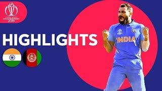 Afghanistan SO Close To Upset  India v Afghanistan - Match Highlights  ICC Cricket World Cup 2019