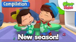 Omar Hana New Season Compilations  Islamic Songs & Series For Kids  Omar & Hana English