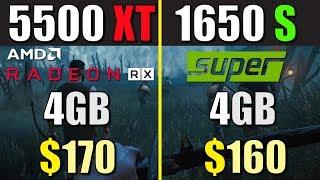 RX 5500 XT vs. GTX 1650 Super  Test in 8 Games