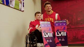 Patrick Mahomes Super Bowl Ticket Giveaway