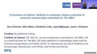 Editors Abilities to Estimate Citation Potential of Research Manuscripts Submitted to The BMJ