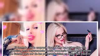 Sabrina Sabrok quiere ir al espacio y le preguntó a Elon Musk si la silicona de sus implantes resist