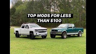 TRUCK MODS for under $100