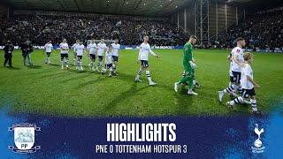 Highlights PNE 0 Tottenham Hotspur 3