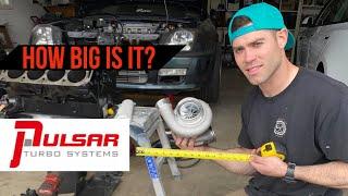 How big is the Pulsar Turbo GTX3582r Gen 2 - Measurements and fittings