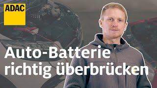 Starthilfe geben Die Auto-Batterie richtig überbrücken  Einfach. Selber. Machen.  ADAC