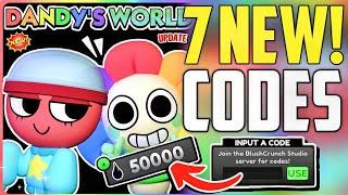 ️OCTOBERREDEEM️DANDYS WORLD ROBLOX CODES 2024 - DANDYS WORLD CODES