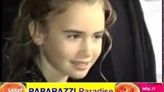 PHIL COLLINS brings 11-year-old daughter LILY COLLINS to MusicCares concert  - 2000