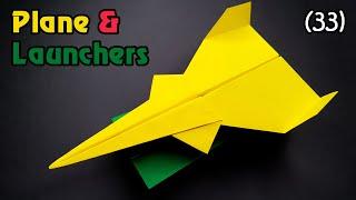 How to make paper plane and launchers  Paper plane 286