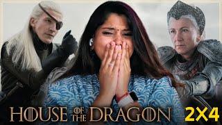 HOUSE OF THE DRAGON 2x4 REACTION  “The Red Dragon and the Gold”  FIRST TIME WATCHING