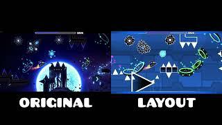 Edge of Destiny Original vs Layout  Geometry Dash Comparison